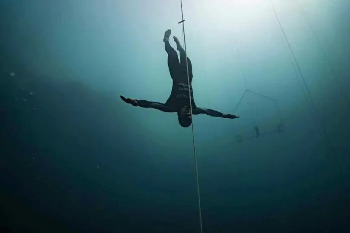 Dean Chaouche, member of the 2017 British Freediving Team